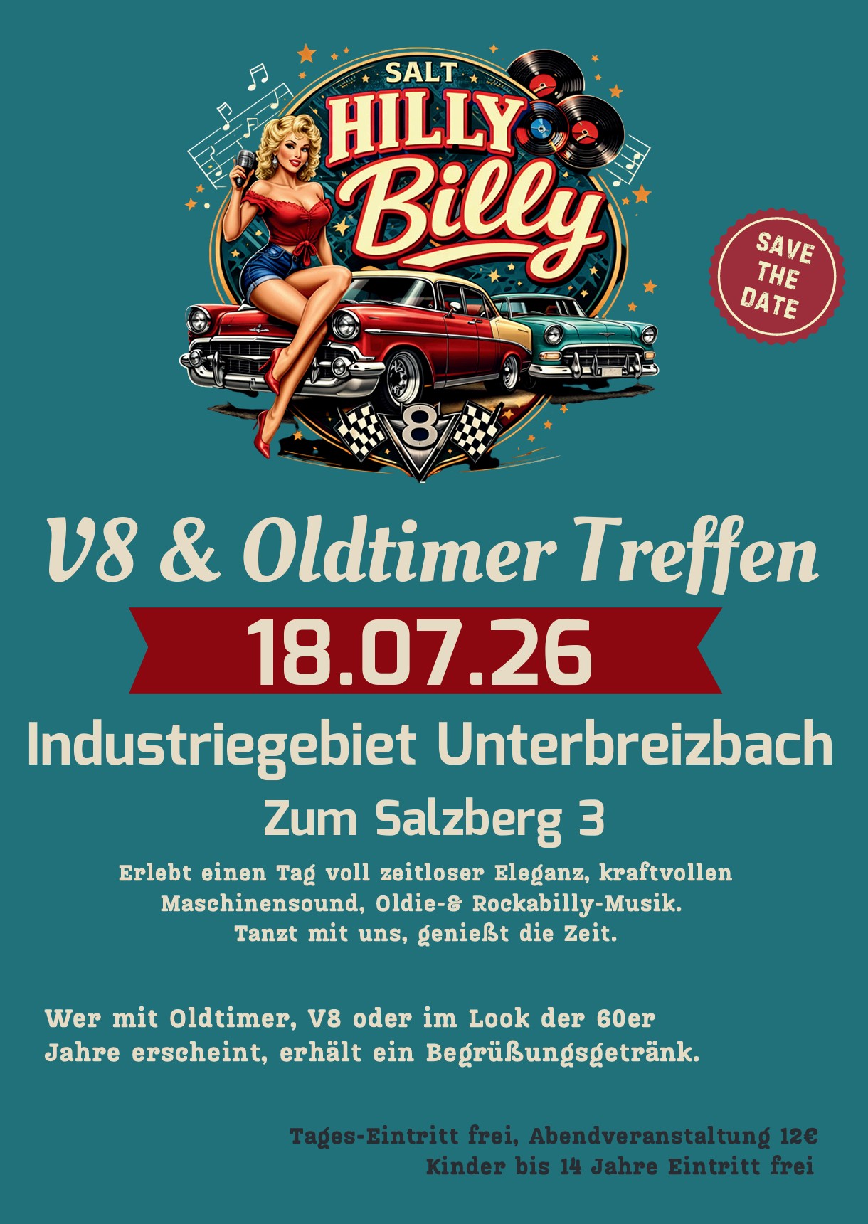Jukebox22 live - Rock'n'Roll Konzert - Salt Hilly Billy Unterbreizbach