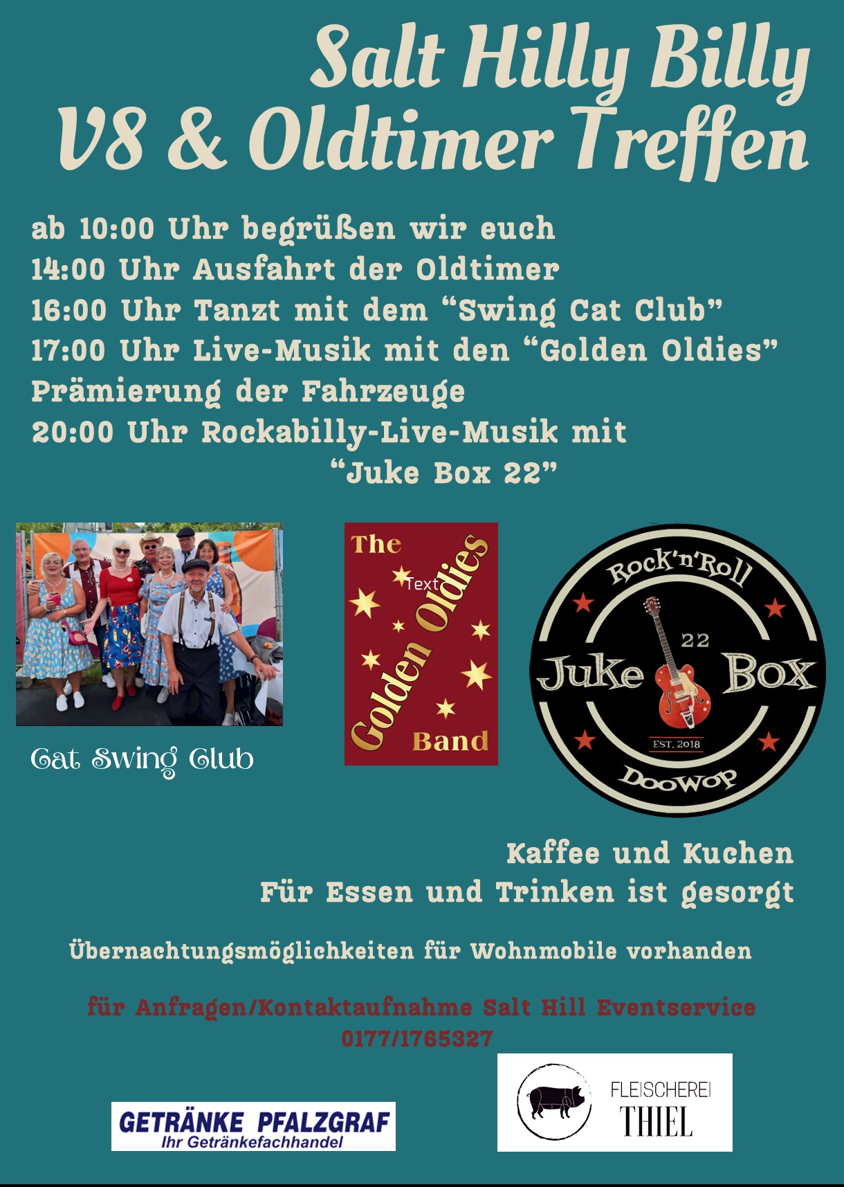 Jukebox22 live - Rock'n'Roll Konzert - Salt Hilly Billy Unterbreizbach